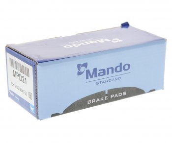 789 р. Колодки тормозные передние (4шт.) MANDO Hyundai Sonata EF рестайлинг ТагАЗ (2001-2013)  с доставкой в г. Пермь. Увеличить фотографию 3