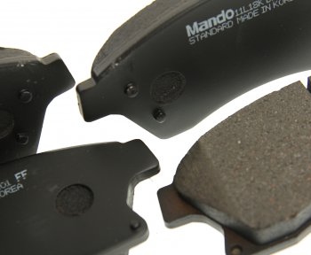 2 799 р. Колодки тормозные передние (4шт.) MANDO Chevrolet Cruze J300 седан рестайлинг (2012-2015)  с доставкой в г. Пермь. Увеличить фотографию 2