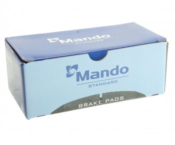 2 049 р. Колодки тормозные задние (4шт.) MANDO Hyundai Tucson JM (2004-2010)  с доставкой в г. Пермь. Увеличить фотографию 3