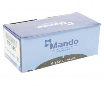 2 059 р. Колодки тормозные задние (4шт.) MANDO Hyundai Santa Fe SM (2000-2012)  с доставкой в г. Пермь. Увеличить фотографию 2