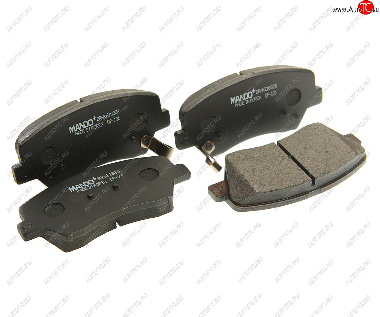 1 499 р. Колодки тормозные передние R15 (4шт.) MANDO Hyundai I30 3 PD универсал (2017-2020)  с доставкой в г. Пермь