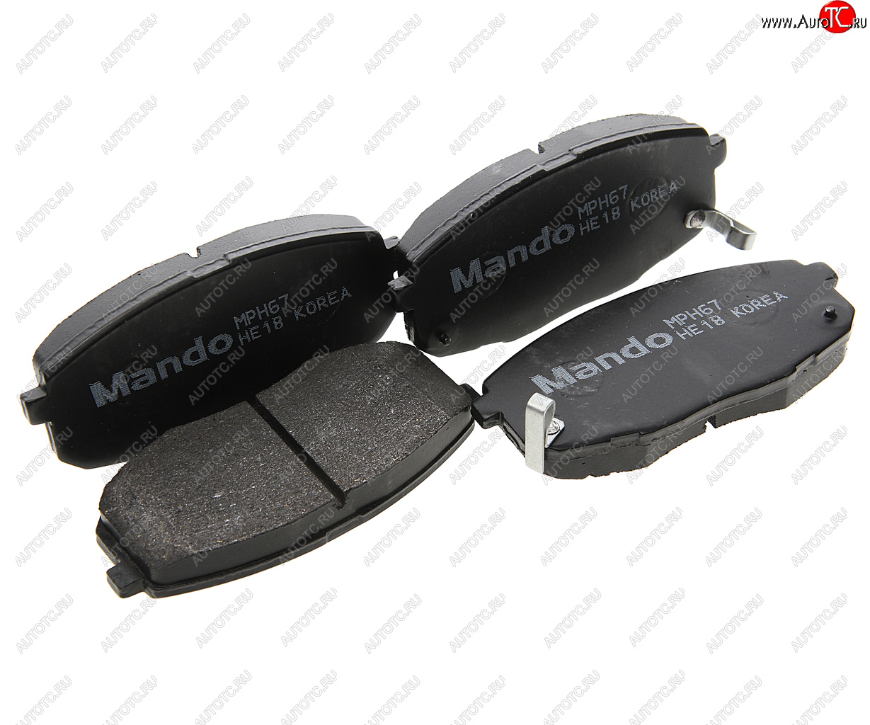 2 659 р. Колодки тормозные передние (4шт.) MANDO Hyundai I30 3 PD хэтчбэк (2017-2020)  с доставкой в г. Пермь