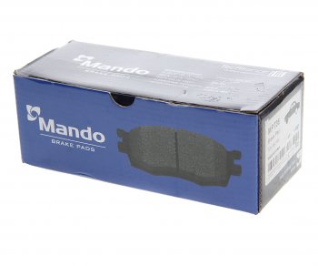 2 899 р. Колодки тормозные передние (4шт.) MANDO Toyota Auris E210 хэтчбэк 5 дв. (2018-2020)  с доставкой в г. Пермь. Увеличить фотографию 2