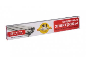 399 р. Электрод сварочный d=3.0мм 1кг РЕСАНТА РЕСАНТА мр-3 71620  с доставкой в г. Пермь. Увеличить фотографию 3