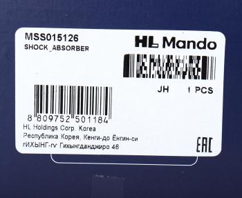 2 389 р. Амортизатор ВАЗ-2101-2107 передний газовый MANDO MANDO mss015126 MANDO mss015126  с доставкой в г. Пермь. Увеличить фотографию 4