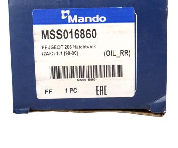 2 279 р. Амортизатор PEUGEOT 206 (99-) задний левыйправый газовый MANDO MANDO mss016860  с доставкой в г. Пермь. Увеличить фотографию 3