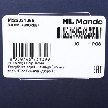 4 549 р. Амортизатор CITROEN Berlingo (96-) передний левый газовый MANDO MANDO mss021066 MANDO mss021066  с доставкой в г. Пермь. Увеличить фотографию 4