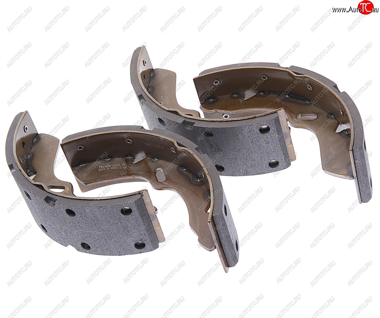 9 299 р. Колодки тормозные задние барабанные 85мм (4шт.) MANDO Hyundai HD65  дорестайлинг (2004-2006)  с доставкой в г. Пермь