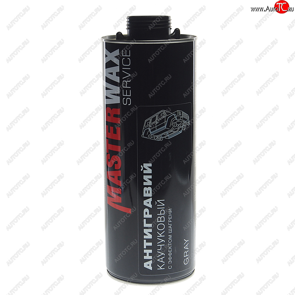 659 р. Антигравий серый 1л с эффектом шагрени MASTERWAX MASTERWAX mw030801  с доставкой в г. Пермь