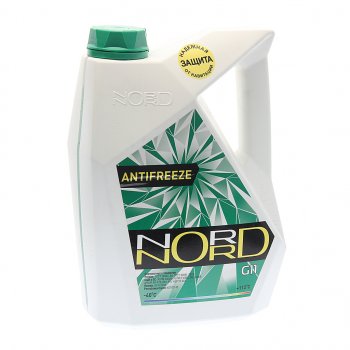 Антифриз зеленый -40C 5кг NORD NORD ng20362