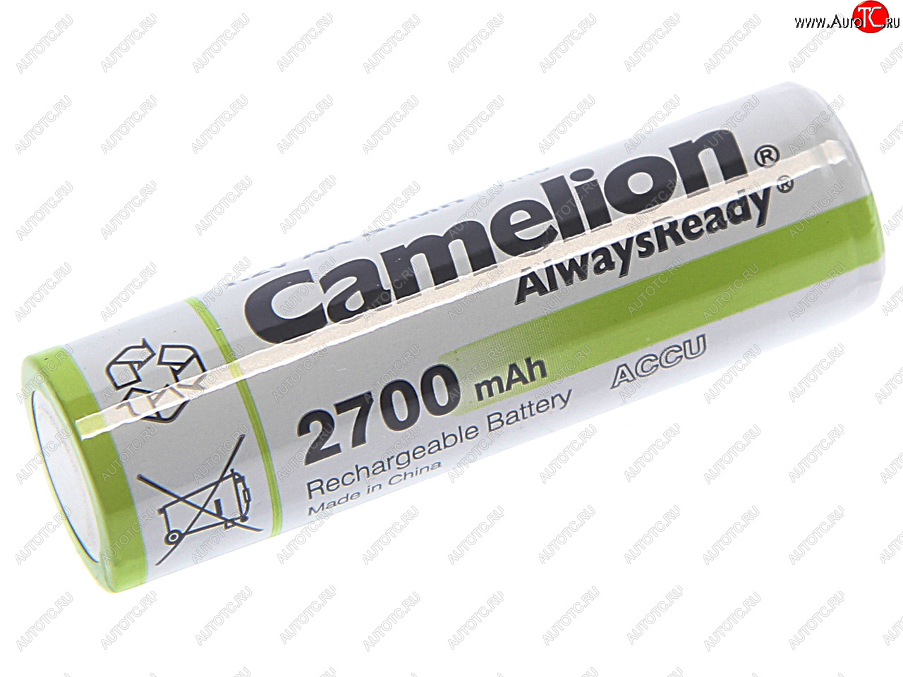 539 р. Батарейка AA HR6 1.2V аккумулятор Ni-MH 2700mAh бокс 2шт. (цена за 1шт.) CAMELION CAMELION nh-aa2700bp2  с доставкой в г. Пермь