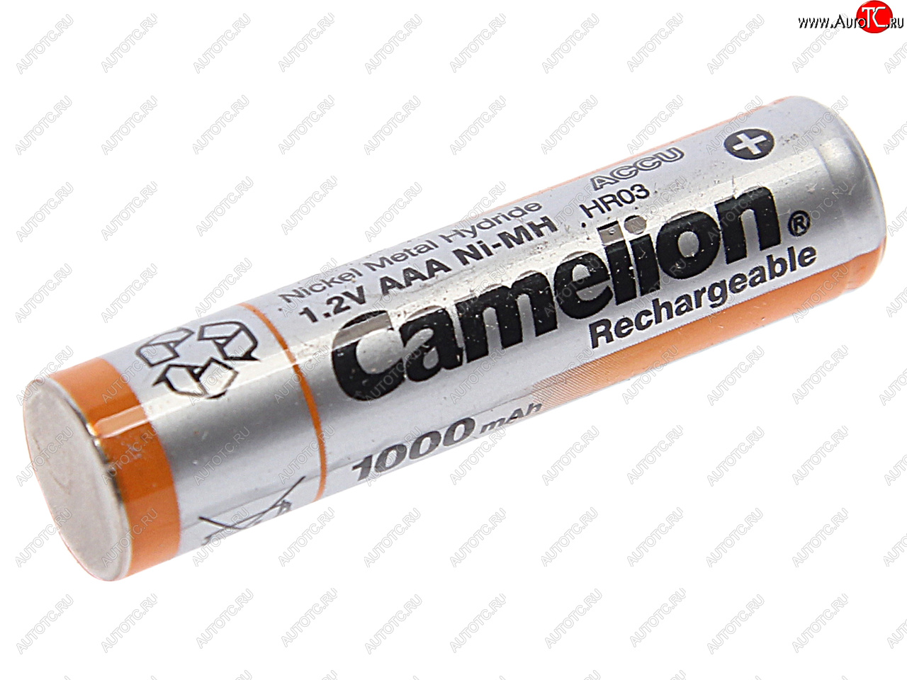 193 р. Батарейка AAA HR03 1.2V аккумулятор Ni-MH 1000mAh блистер 2шт. (цена за 1шт.) CAMELION CAMELION nh-aaa1000bp2  с доставкой в г. Пермь