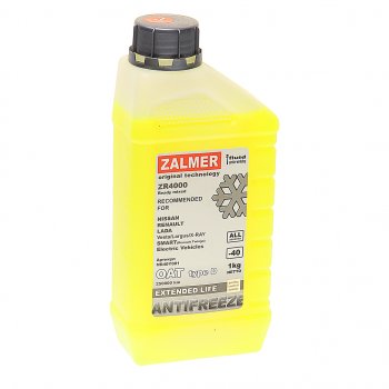 Антифриз желтый -40C ZR4000 NR OAT 1кг ZALMER ZALMER nr40y001