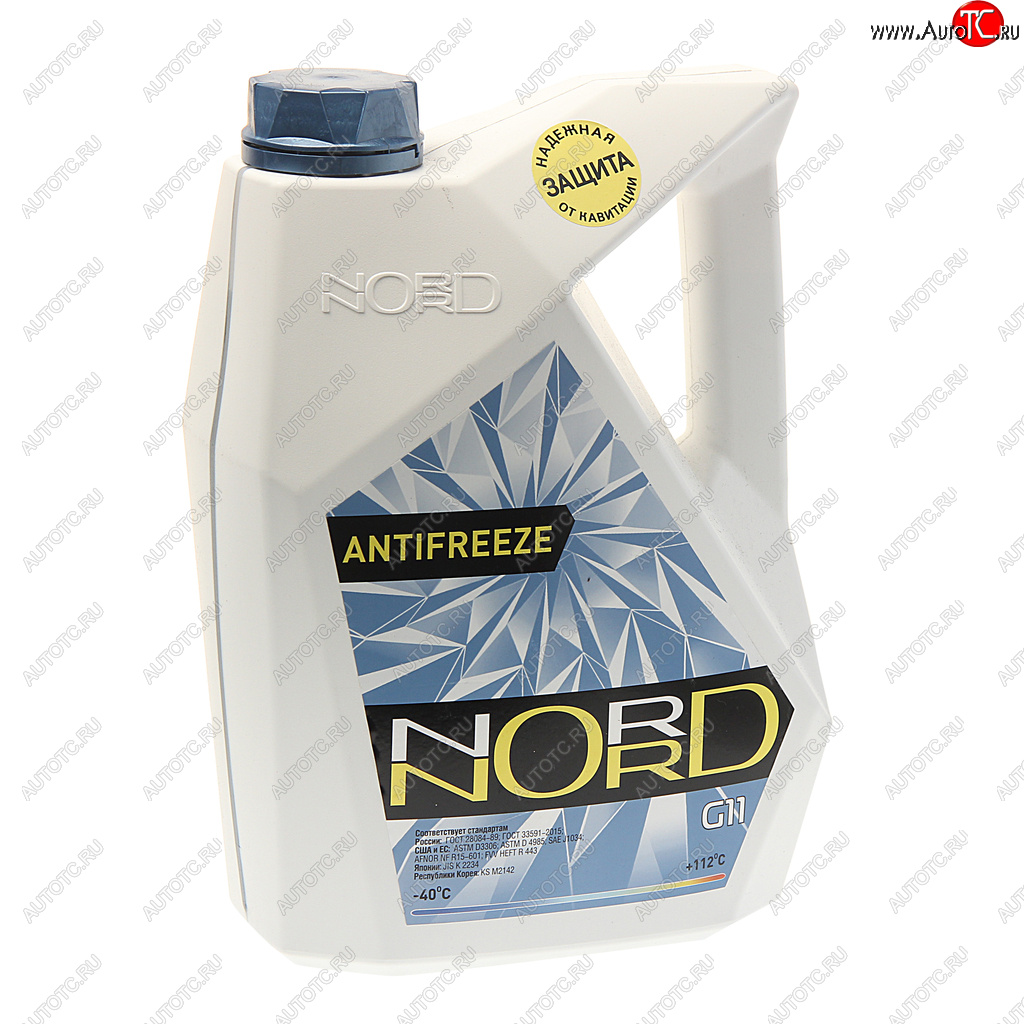 1 099 р. Антифриз синий -40C 5кг NORD NORD nsw20386  с доставкой в г. Пермь
