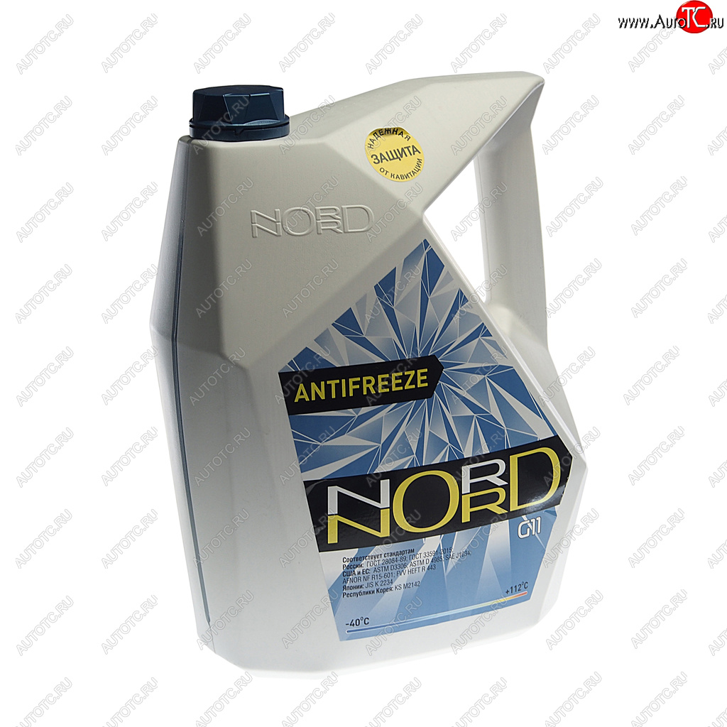 2 179 р. Антифриз синий -40C 10кг NORD NORD nsw20508  с доставкой в г. Пермь