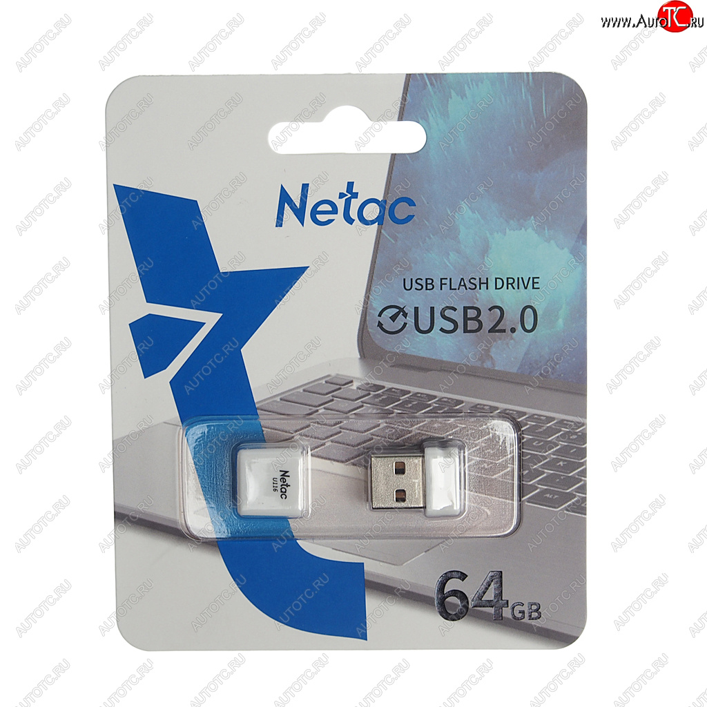 499 р. Карта памяти USB 64GB NETAC NETAC nt03u116n-064g-20wh  с доставкой в г. Пермь