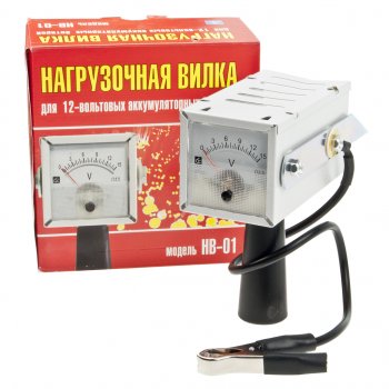 1 699 р. Вилка нагрузочная для измерения заряда АКБ 12V, емкость до 190Ач, ток нагрузки 100А ОРИОН ОРИОН нв-01  с доставкой в г. Пермь. Увеличить фотографию 2