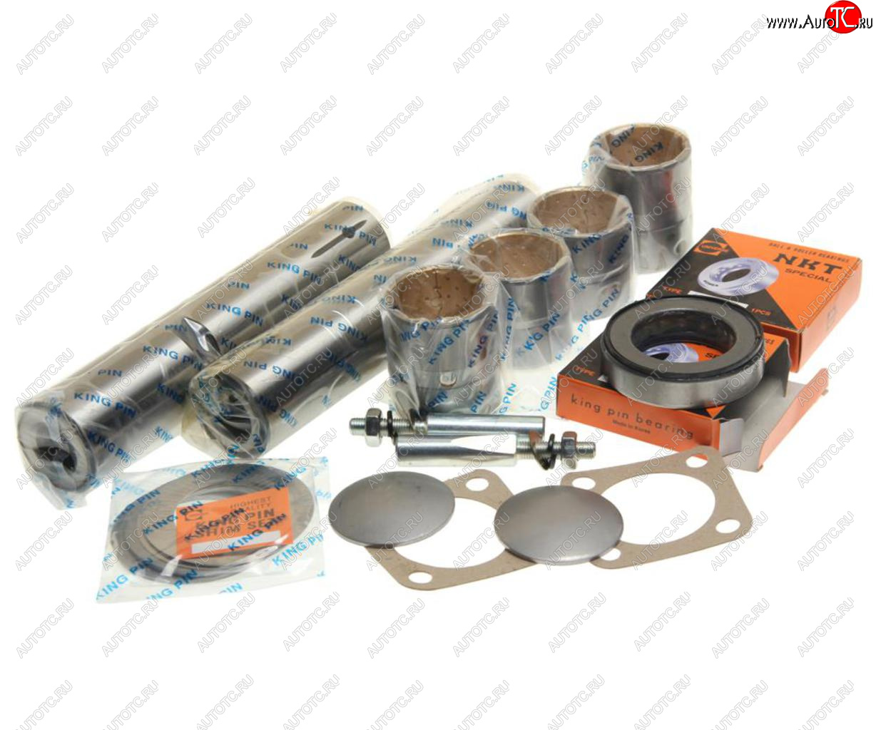 5 899 р. Ремкомплект HYUNDAI HD160,170,260,270,450 (-04) шкворня (2шт.) (ф50х243) NAM YANG NAM YANG nyk-506  с доставкой в г. Пермь