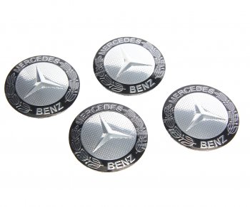 241 р. Эмблема диска колесного MERCEDES (5.6см) металл комплект 4шт. MASHINOKOM MASHINOKOM nzd 036  с доставкой в г. Пермь. Увеличить фотографию 1