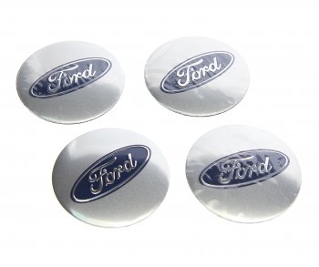 Эмблема диска колесного FORD сер. (6см) металл комплект 4шт. MASHINOKOM MASHINOKOM nzd6 026