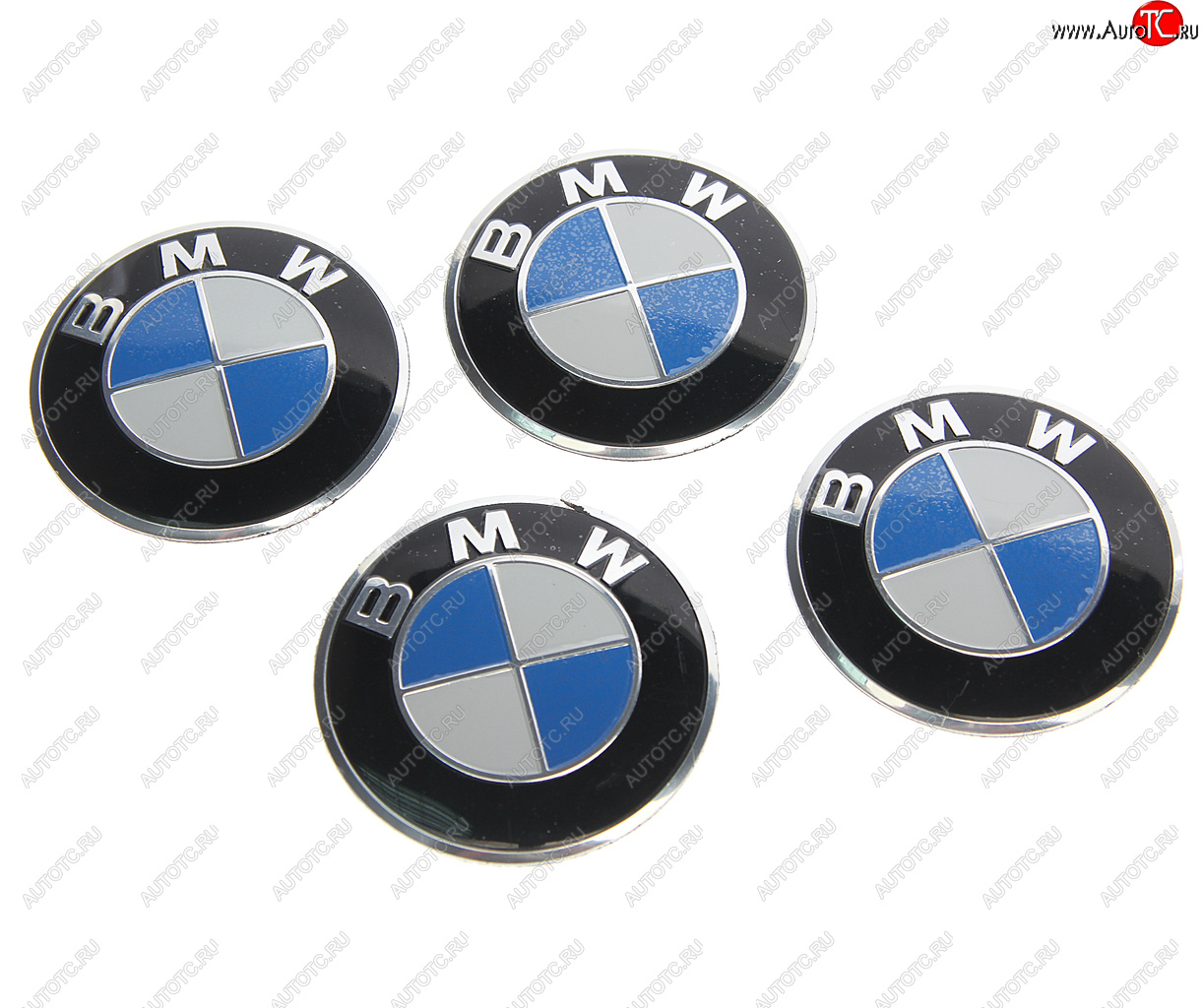 273 р. Эмблема диска колесного BMW цветная (6см) металл комплект 4шт. MASHINOKOM MASHINOKOM nzd6 054  с доставкой в г. Пермь