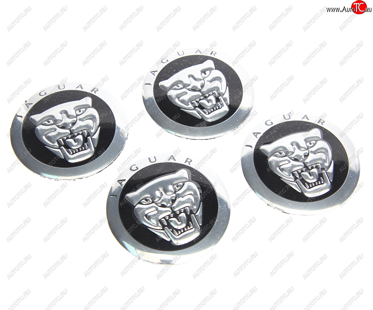 273 р. Эмблема диска колесного JAGUAR №2 (6см) металл комплект 4шт. MASHINOKOM MASHINOKOM nzd6 075-1  с доставкой в г. Пермь