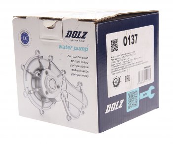 2 599 р. Насос водяной OPEL Kadett,Omega (86-) (1.8/2.0) DOLZ DOLZ o-137 DOLZ o-137  с доставкой в г. Пермь. Увеличить фотографию 3