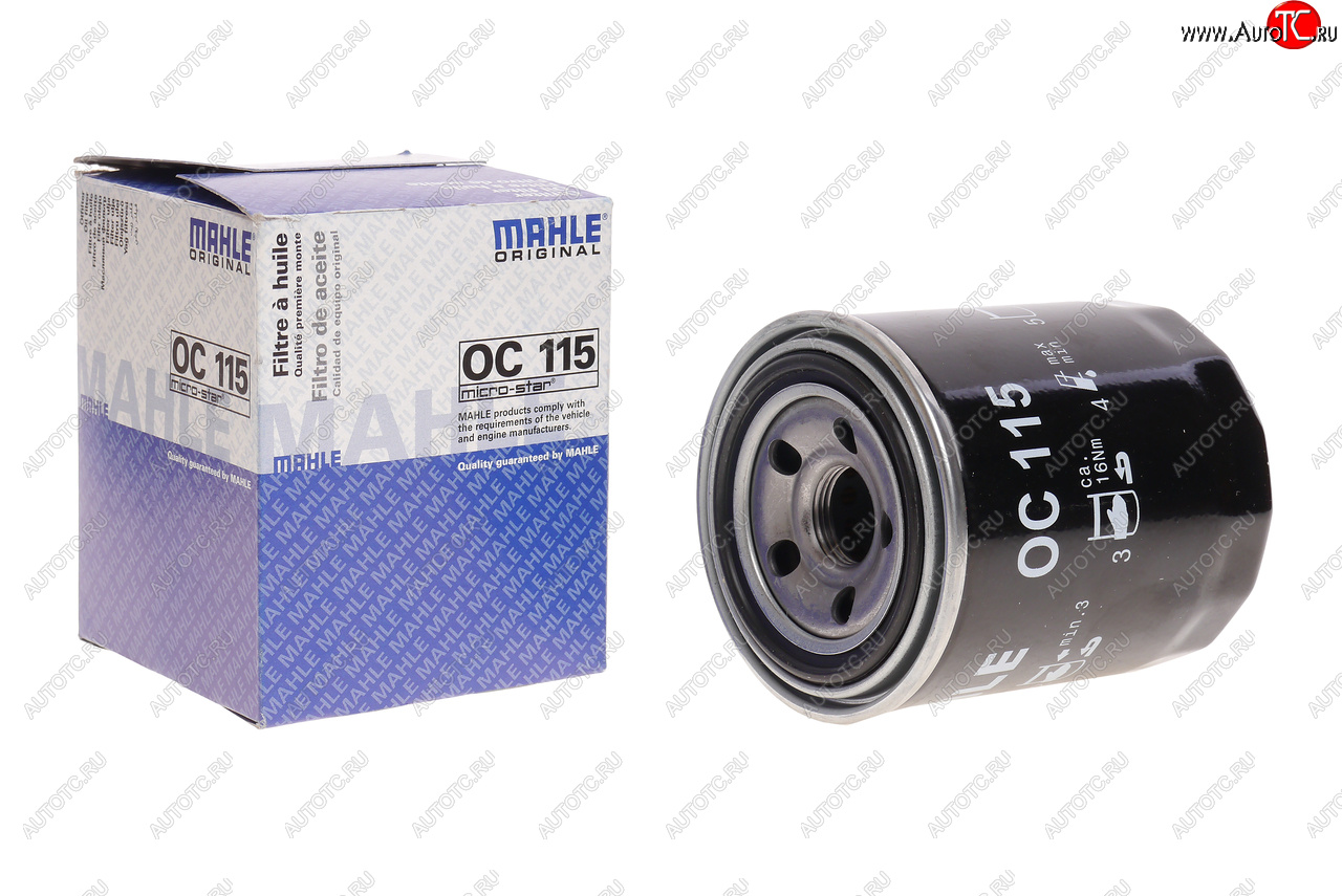 759 р. Фильтр масляный MITSUBISHI FORD ROVER MAHLE MAHLE oc115  с доставкой в г. Пермь