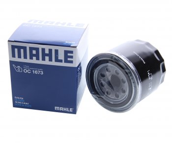569 р. Фильтр масляный HYUNDAI i40,ix35,i20 KIA Rio (11-) MAHLE MAHLE oc1673  с доставкой в г. Пермь. Увеличить фотографию 1