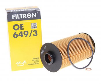 589 р. Фильтр масляный LAND ROVER Range Rover (02-05) (4.4) BMW 5 (E34,E39) (M60M62) FILTRON FILTRON oe6493  с доставкой в г. Пермь. Увеличить фотографию 1