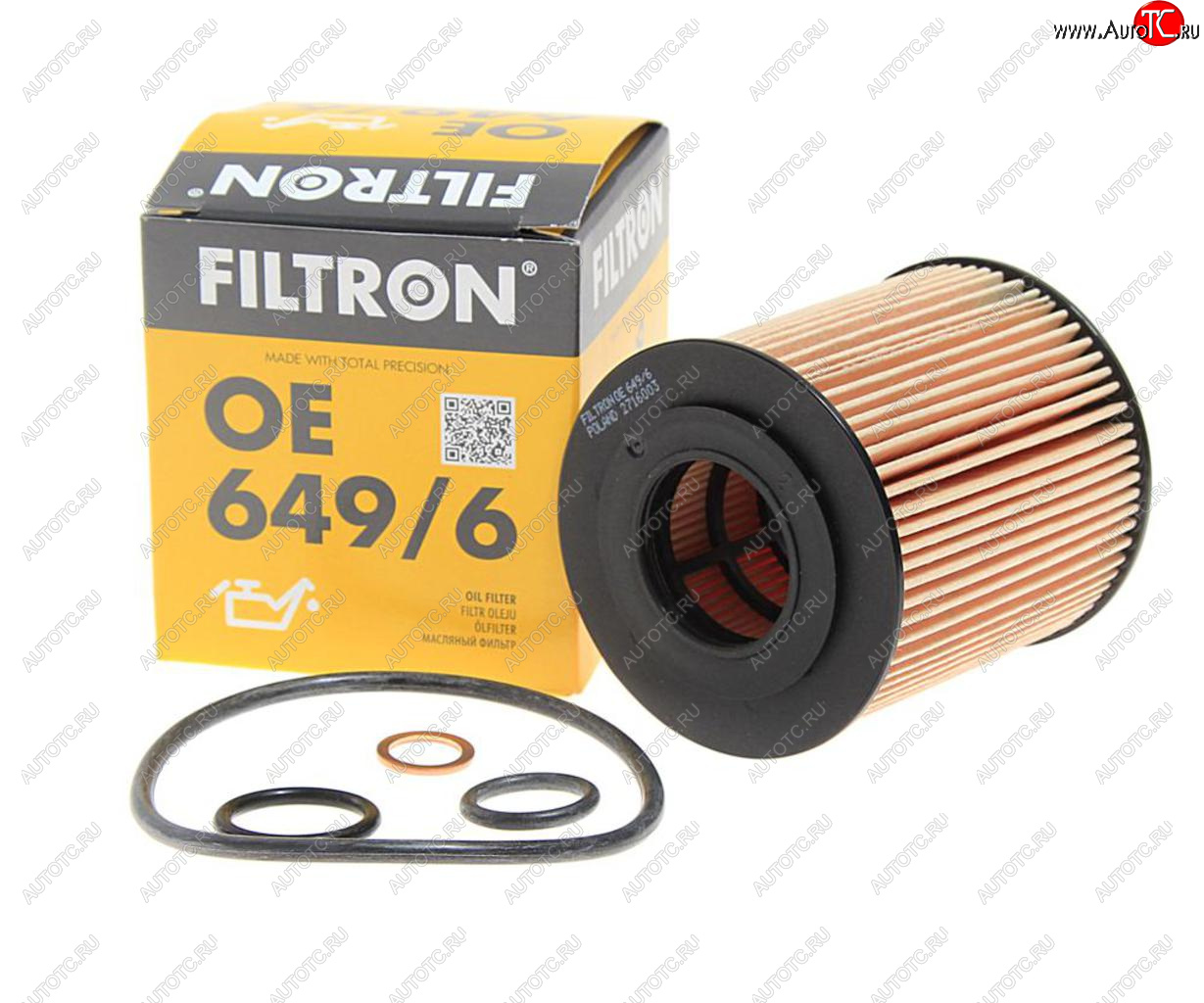 459 р. Фильтр масляный BMW (N42N43N45N46) FILTRON FILTRON oe6496  с доставкой в г. Пермь