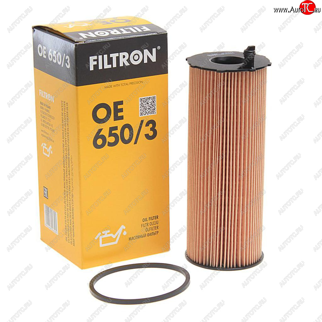 739 р. Фильтр масляный VW Touareg (04-10) (3.0 TDI) AUDI Q7 (06-) (3.04.0 TDI) FILTRON FILTRON oe6503  с доставкой в г. Пермь