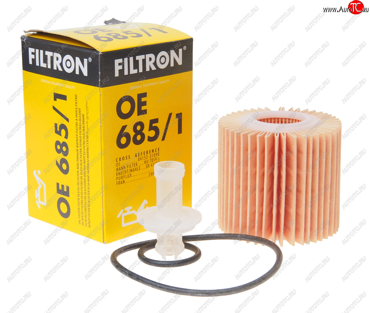 549 р. Фильтр масляный TOYOTA Camry (3.5) (09-) FILTRON FILTRON oe6851  с доставкой в г. Пермь