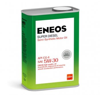 989 р. Масло дизельное SUPER DIESEL CG-4 5W30 псинт.1л ENEOS ENEOS oil1330  с доставкой в г. Пермь. Увеличить фотографию 1