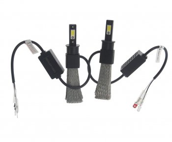 2 199 р. Лампа светодиодная 12V H3 PK22s 3000Lm (2шт.) Aero OMEGALIGHT OMEGALIGHT olledh3aero-2  с доставкой в г. Пермь. Увеличить фотографию 2