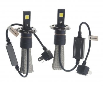2 299 р. Лампа светодиодная 12V H4 P43t-38 3000Lm (2шт.) Aero OMEGALIGHT OMEGALIGHT olledh4aero-2  с доставкой в г. Пермь. Увеличить фотографию 2