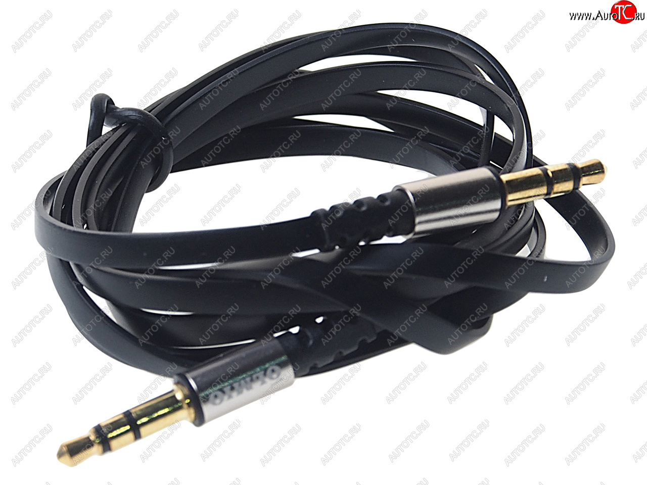 260 р. Кабель jack 3.5 1.2м черный OLMIO OLMIO olm-038642  с доставкой в г. Пермь