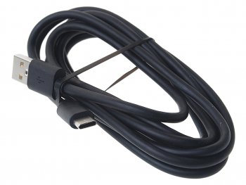 319 р. Кабель USB Type C 2м черный OLMIO OLMIO olm-038656 OLMIO olm-038656  с доставкой в г. Пермь. Увеличить фотографию 1