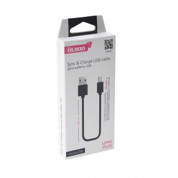 194 р. Кабель micro-USB 1м OLMIO OLMIO olm-039324  с доставкой в г. Пермь. Увеличить фотографию 2