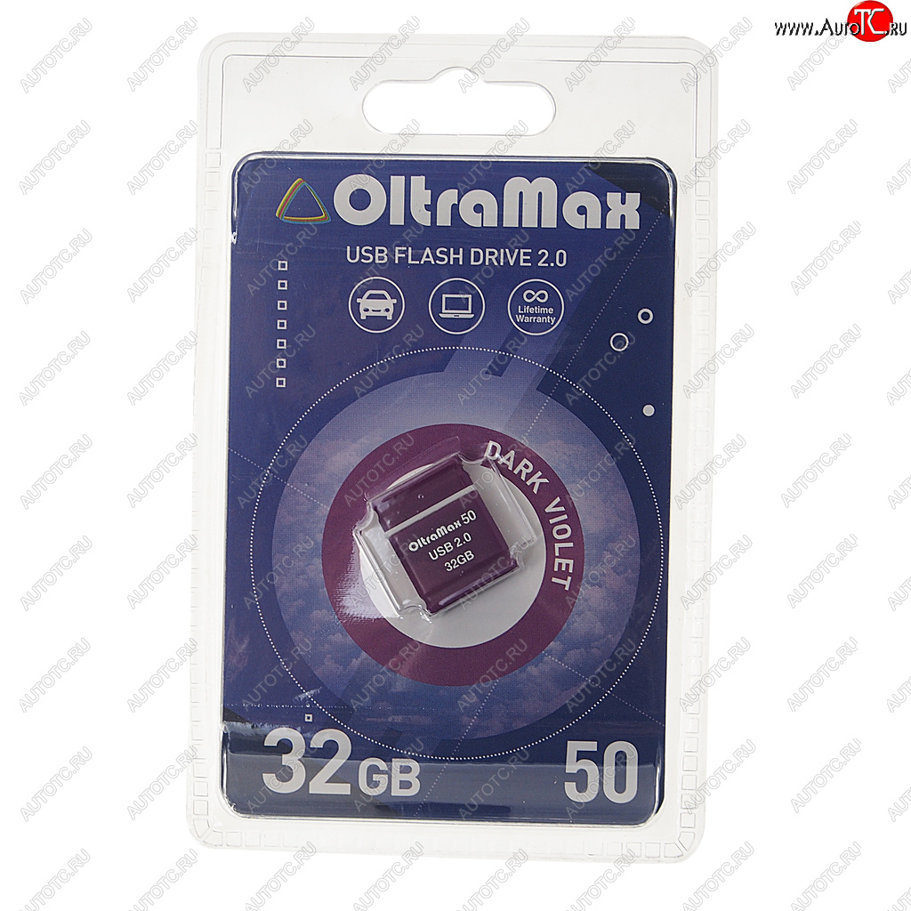 479 р. Карта памяти USB 32GB OLTRAMAX OLTRAMAX om-32gb-50-dark violet  с доставкой в г. Пермь