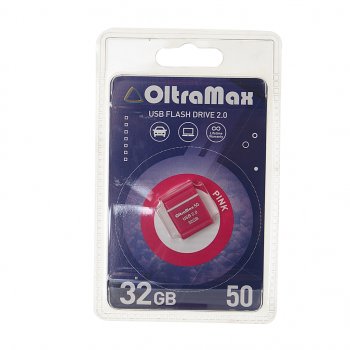 589 р. Карта памяти USB 32GB OLTRAMAX OLTRAMAX om-32gb-50-pink  с доставкой в г. Пермь. Увеличить фотографию 1