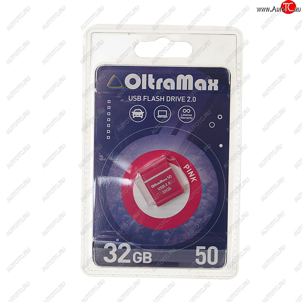 589 р. Карта памяти USB 32GB OLTRAMAX OLTRAMAX om-32gb-50-pink  с доставкой в г. Пермь