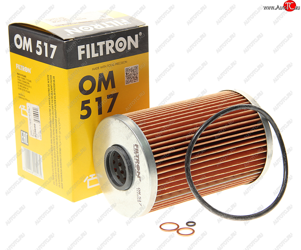 629 р. Фильтр масляный BMW 5 (E34),7 (E32) FILTRON FILTRON om517  с доставкой в г. Пермь