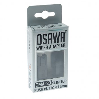 176 р. Адаптер щетки стеклоочистителя Slim Top (PUSH BUTTON) 16мм комплект (2шт.) OSAWA OSAWA oma-23  с доставкой в г. Пермь. Увеличить фотографию 3