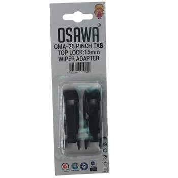 Адаптер щетки стеклоочистителя PINCH TAB, TOP LOCK 15мм комплект (2шт.) OSAWA OSAWA oma-26