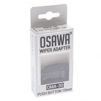 174 р. Адаптер щетки стеклоочистителя PUSH BUTTON 15мм комплект (2шт.) OSAWA OSAWA oma-30  с доставкой в г. Пермь. Увеличить фотографию 2