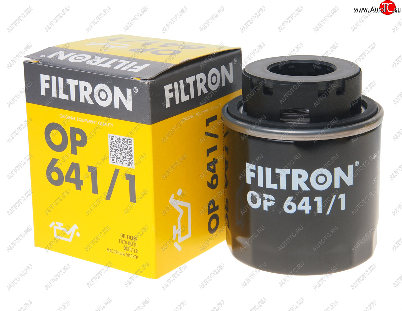 749 р. Фильтр масляный VW Golf,Passat,Polo (07-) AUDI A3 SKODA Octavia,Fabia (08-) (1.21.4 TSI) FILTRON FILTRON op6411  с доставкой в г. Пермь