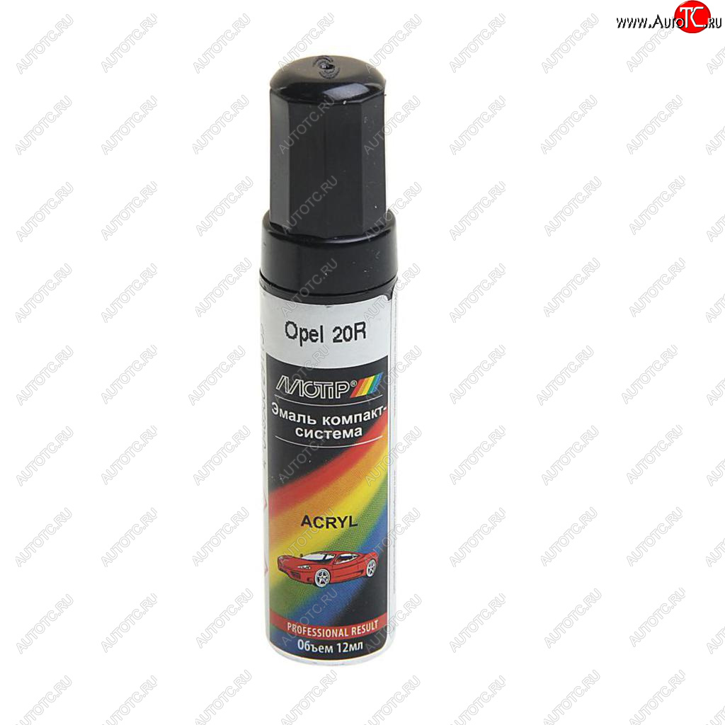 299 р. Краска черный сапфир с кистью 12мл OPEL 20R MOTIP MOTIP opel 20r me 12ml  с доставкой в г. Пермь