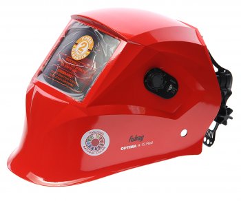 5 499 р. Маска сварщика регулировка затемнения (хамелеон) FUBAG FUBAG optima 9.13 red  с доставкой в г. Пермь. Увеличить фотографию 1