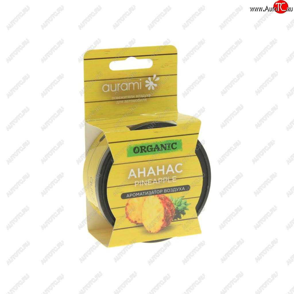 190 р. Ароматизатор на панель приборов меловой (ананас) AURAMI AURAMI org-21  с доставкой в г. Пермь